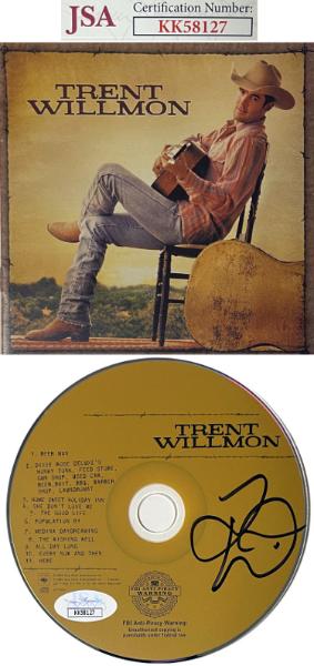 CTBL-041821 Trent Willmon Signed 2004 Self Titled Album CD with Cover Booklet & Case- JSA No.KK58127