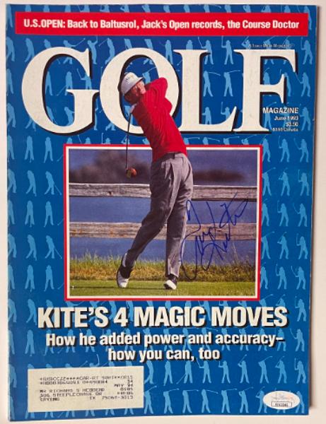 CTBL-042153 Tom Kite Signed Golf Full June 1993- JSA No.EE63245 Magazine - US Open