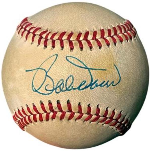 Picture of RDB Holdings & Consulting CTBL-042792 Bobby Doerr Signed ROAL Official Rawlings American League Toned Baseball - COA - Boston Red Sox & HOF