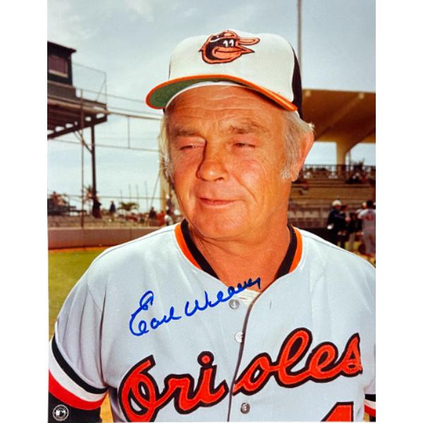 Picture of RDB Holdings & Consulting CTBL-042852 Earl Weaver Signed Baltimore Orioles MLB Licensed 8 x 10 in. Photo Imperfect - Tuff Stuff LOA & Show Ticket