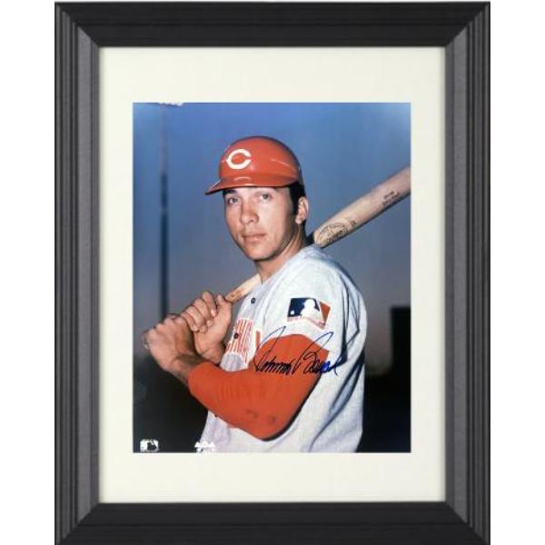 Picture of RDB Holdings & Consulting CTBL-f42728 Johnny Bench Signed Cincinnati Reds MLB Licensed 8 x 10 in. Photo Custom Framing - Tuff Stuff COA - HOF & 2X WSC