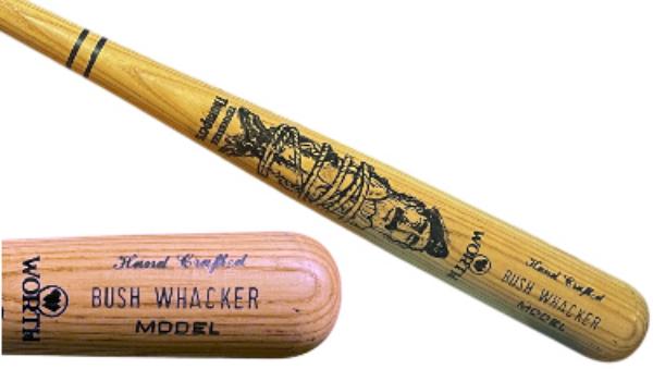 CTBL-042144 Saddam Hussein Tennessee Thumpers Worth Bush Whacker Hand Crafted Baseball Bat - Gulf War