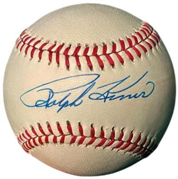 Picture of RDB Holdings & Consulting CTBL-042790 Ralph Kiner Signed RONL Official National League Imperfect Baseball - COA - Pittsburgh Pirates & HOF