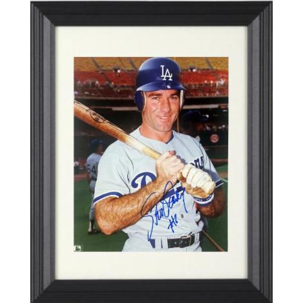 Picture of RDB Holdings & Consulting CTBL-F42699 Steve Garvey Signed Los Angeles Dodgers MLB Licensed 8 x 10 in. Photo No.6 Custom Framing - COA & Tuff Stuff Show Ticket