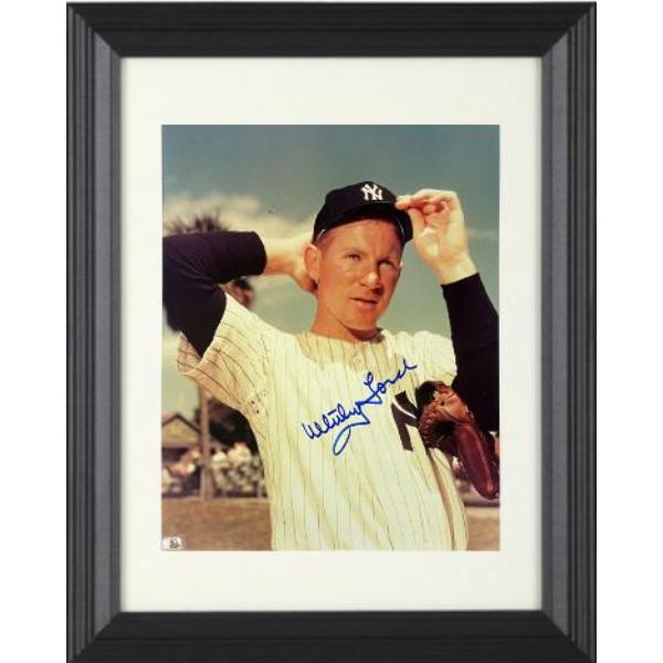 Picture of RDB Holdings & Consulting CTBL-f42738 Whitey Ford Signed York Yankees MLB Licensed 8 x 10 in. Photo Custom Framing - Tuff Stuff Show COA - HOF & WS MVP & CY