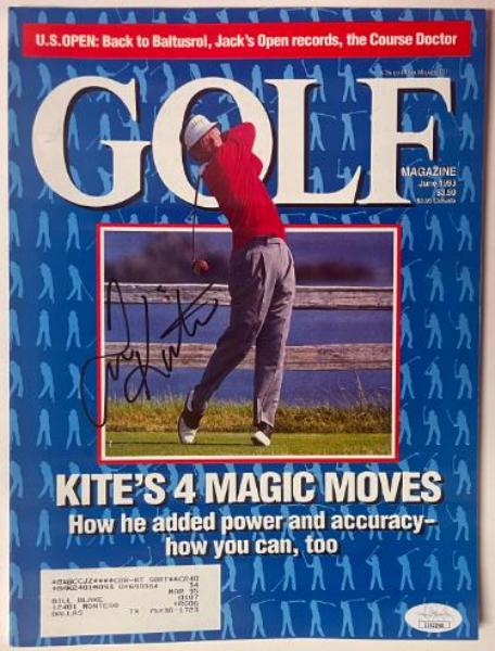 CTBL-042355 Tom Kite Signed Golf Full June 1993 Magazine - JSA No.EE63246 - US Open