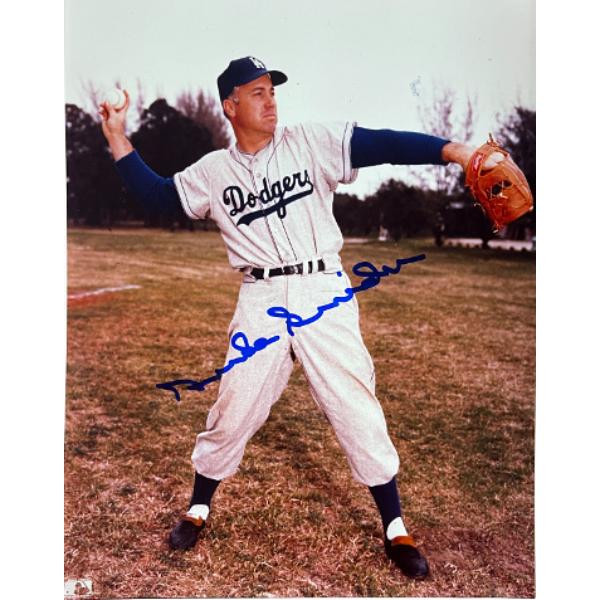 Picture of RDB Holdings & Consulting CTBL-042849 Duke Snider Signed Brooklyn Dodgers MLB Licensed 8 x 10 in. Photo Imperfect - Tuff Stuff COA