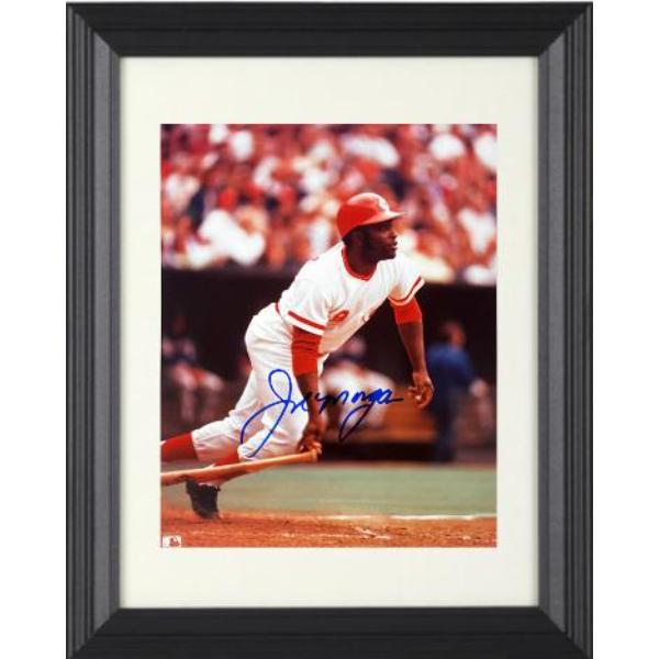 Picture of RDB Holdings & Consulting CTBL-f42732 Joe Morgan Signed Cincinnati Reds MLB Licensed 8 x 10 in. Photo Custom Framing - Tuff Stuff COA - HOF