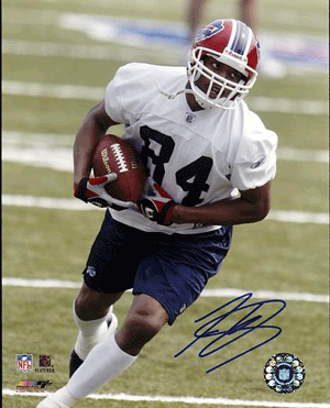 Picture of Athlon CTBL-004350a Lee Evans Signed Buffalo Bills 8 x 10 Photo
