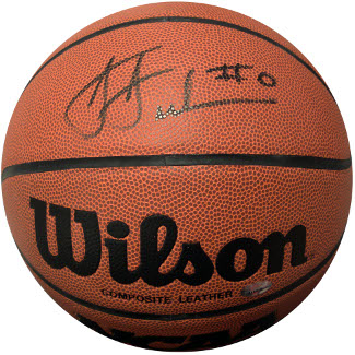 Picture of Athlon CTBL-011370 Jared Sullinger Signed Wilson NCAA Indoor & Outdoor Basketball