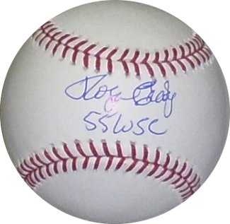 Picture of Athlon CTBL-011404 Roger Craig Signed Official Major League Baseball 55 WSC - Brooklyn - La Dodgers