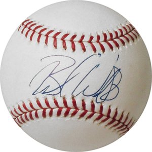 Picture of Athlon CTBL-003843c Brandon Webb Signed Official Major League Baseball - 2006 Cy Young Winner