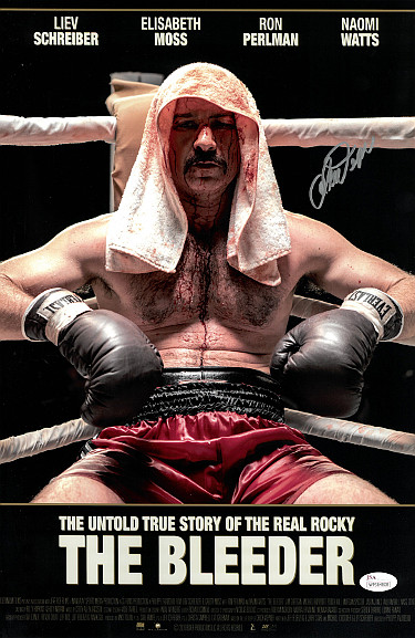 CTBL-020348 11 x 17 in. Chuck Wepner Signed the Bleeder Movie Poster - JSA Hologram -  RDB Holdings & Consulting, CTBL_020348