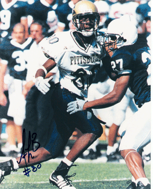 Picture of Athlon CTBL-003913a Antonio Bryant Signed Pittsburgh Panthers 8 x 10 Photo