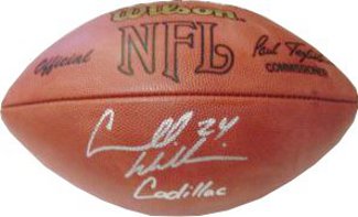 Picture of Athlon CTBL-003961d Carnell Williams Signed Official NFL Tagliabue Football - Cadillac Tampa Bay Buccaneers