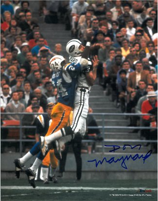 CTBL-011289 Don Maynard Signed New York Jets 11 x 14 Photo