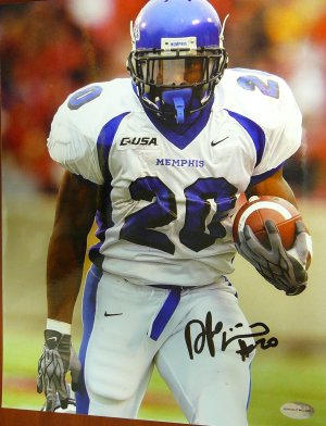 Picture of Athlon CTBL-003524b Deangelo Williams Signed Memphis Tigers 8 x 10 Photo