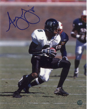 Picture of Athlon CTBL-003617a Ashley Lelie Signed Hawaii Rainbow Warriors 8 x 10 Photo