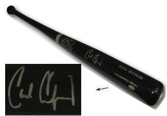 Picture of Athlon CTBL-011839 Carl Crawford Signed Rawlings Black Big Stick Bat - MLB Hologram - La Dodgers