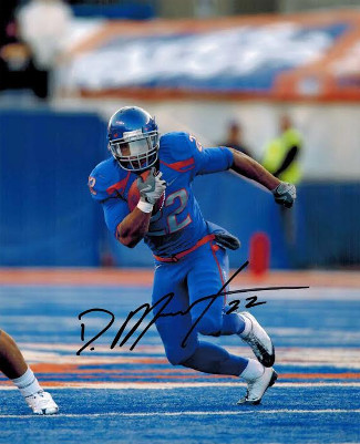 Picture of Athlon CTBL-015719 Doug Martin Signed Boise State Broncos 8 x 10 Photo