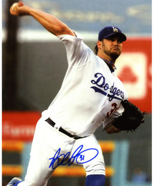 Picture of Athlon CTBL-003119a Brad Penny Signed Los Angeles Dodgers Photo - 8 x 10