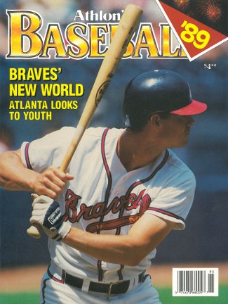 Picture of Athlon CTBL-013032 Dale Murphy Unsigned Atlanta Braves Sports 1989 MLB Baseball Preview Magazine