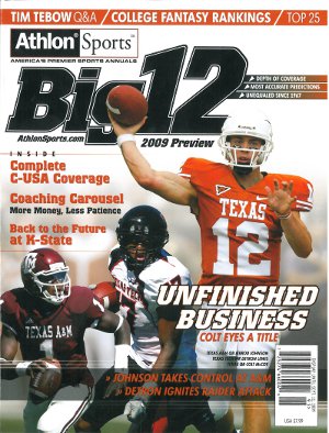 Picture of Athlon CTBL-009813 Colt Mccoy Unsigned 2009 Texas Longhorns Preseason Big 12 Magazine Preview