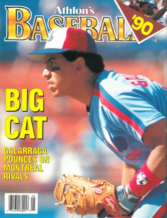 Picture of Athlon CTBL-013051 Andres Galarraga Unsigned Montreal Expos Sports 1990 MLB Baseball Preview Magazine
