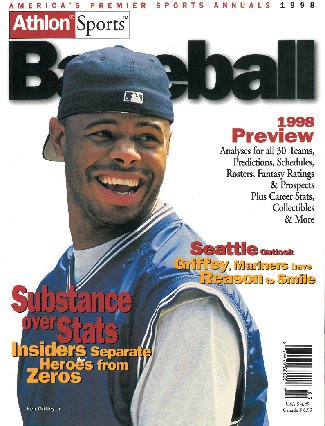 Picture of Athlon CTBL-013320 Ken Griffey&#44; Jr. Unsigned Seattle Mariners Sports 1998 MLB Baseball Preview Magazine