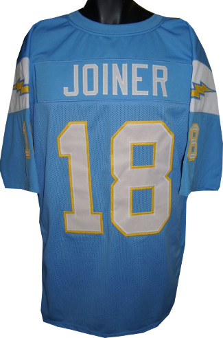 Picture of Athlon CTBL-015500N Charlie Joiner Unsigned Powder Blue TB Custom Stitched Pro Style Football Jersey&#44; Extra Large