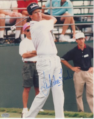 Picture of Athlon CTBL-002271a Ian Baker Finch Signed Golf Photo - Mounted Hologram - 8 x 10