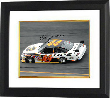 CTBL-BW20802 8 x 10 in. Dale Jarrett Signed Nascar Photo Custom Framed UPS No.44 -  RDB Holdings & Consulting, CTBL_BW20802