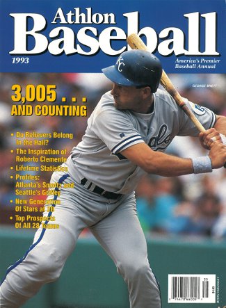 Picture of Athlon CTBL-013245 George Brett Unsigned Kansas City Royals Sports 1993 MLB Baseball Preview Magazine