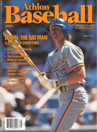 Picture of Athlon CTBL-013248 Robin Yount Unsigned Milwaukee Brewers Sports 1993 MLB Baseball Preview Magazine