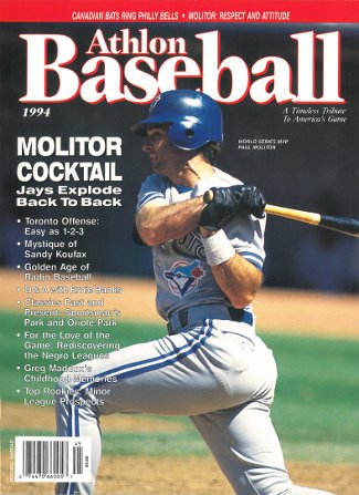 Picture of Athlon CTBL-013260 Paul Molitor Unsigned Toronto Blue Jays Sports 1994 MLB Baseball Preview Magazine