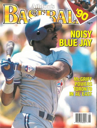 Picture of Athlon CTBL-013275 Fred Mcgriff Unsigned Toronto Blue Jays Sports 1990 MLB Baseball Preview Magazine