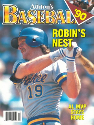 Picture of Athlon CTBL-013276 Robin Yount Unsigned Milwaukee Brewers Sports 1990 MLB Baseball Preview Magazine