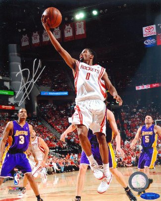 Picture of Athlon CTBL-014428 Aaron Brooks Signed Houston Rockets Photo - Tri-Star Hologram - 8 x 10