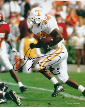 CTBL-000504a James Stewart Signed Tennessee Vols 8 x 10 Photo -  Athlon, CTBL_000504a