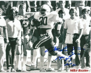 Picture of Athlon CTBL-001852a Mike Rozier Signed Nebraska Cornhuskers 8 x 10 Photo - 1983