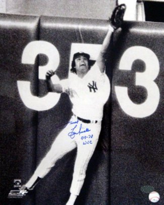 Picture of Athlon CTBL-014251 Lou Piniella Signed New York Yankees B&W Photo Sweet & 77-78 WSC - 16 x 20