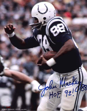 Picture of Athlon CTBL-000866B John Mackey Signed Baltimore Colts HOF 8 x 10 Photo
