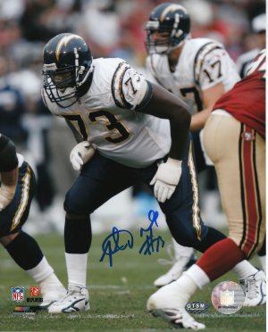 Picture of Athlon CTBL-005721b Marcus Mcneill Signed San Diego Chargers Photo - 8 x 10