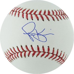 Picture of Athlon CTBL-006229b Scott Kazmir Signed Rawlings Official Major League Baseball - Oakland As