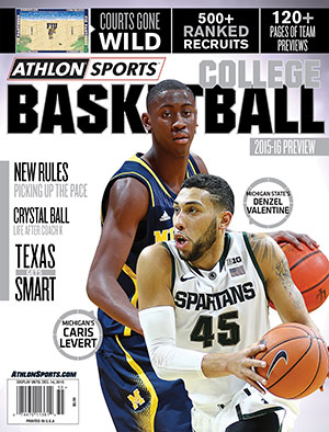 Picture of Athlon CTBL-018005 2015-16 Sports College Basketball Preview Magazine - Michicagn Wolverines - Michigan State Spartans Cover
