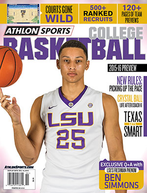 Picture of Athlon CTBL-018007 2015-16 Sports College Basketball Preview Magazine - LSU Tigers Cover