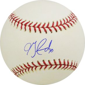 Picture of Athlon CTBL-006526b Jon Garland Signed Official Major League Baseball - Sox - Angels - Dodgers - White