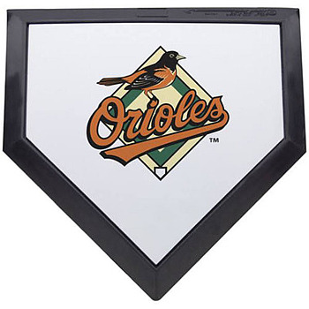 Picture of Athlon CTBL-018994 Baltimore Orioles MLB Baseball Schutt Mini Home Plate