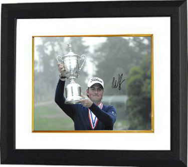 CTBL-BW20723 Webb Simpson signed PGA 11 x 14 Photo Custom Framed