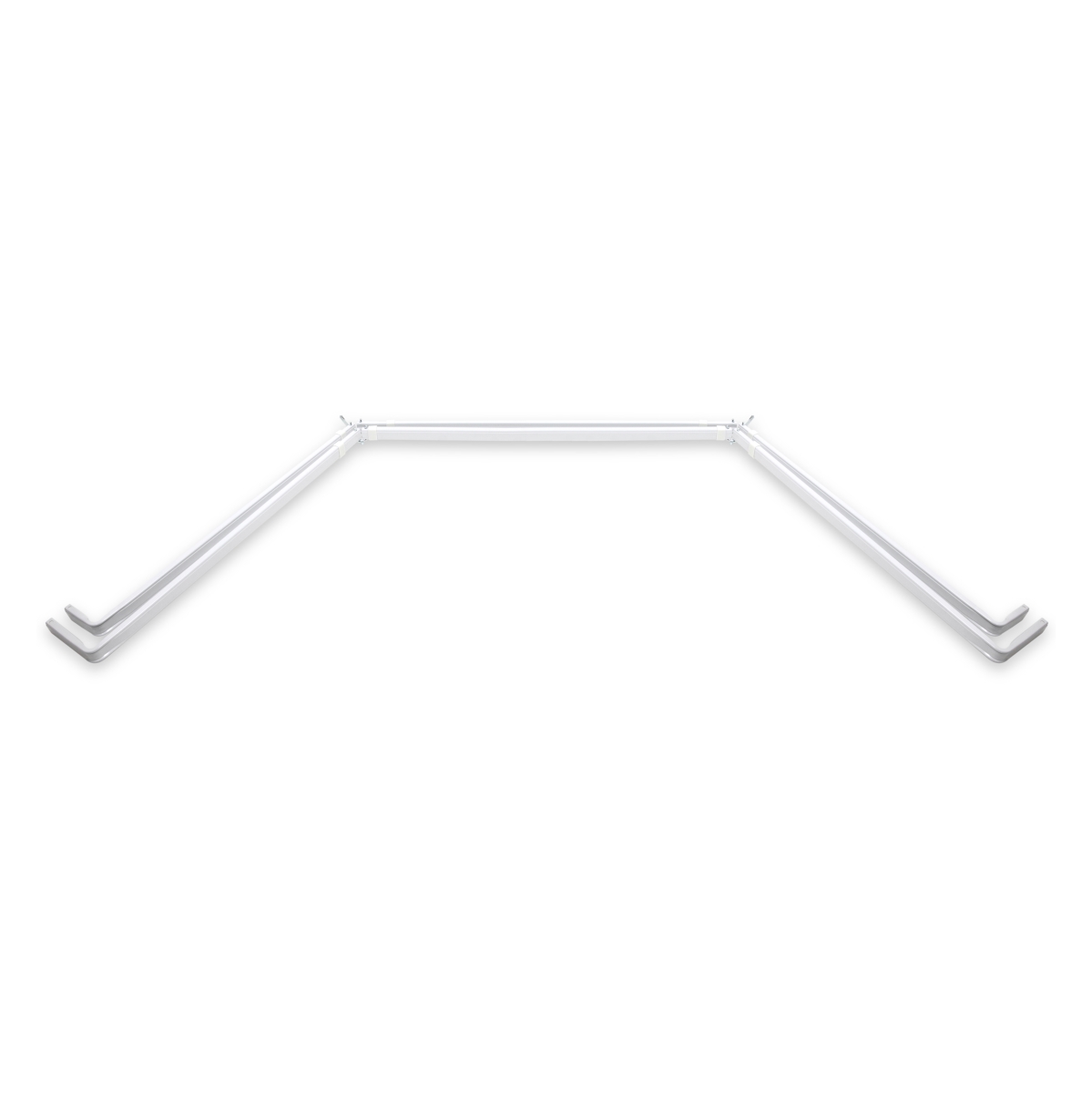Double Bay Window Lockseam Curtain Rod